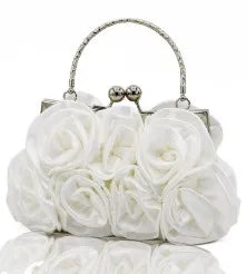 DAIWEI Women's Evening Bag Flower Bride Purse Party Wedding Clutch