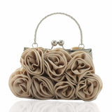 DAIWEI Women's Evening Bag Flower Bride Purse Party Wedding Clutch