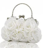 DAIWEI Women's Evening Bag Flower Bride Purse Party Wedding Clutch