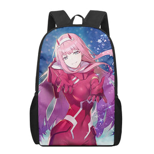 DARLING in the FRANXX 3D School Bag for Kids Boys Girls
