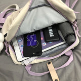 DCIMOR Multifunctional Backpack Teenage Girl Travel Bag Small Schoolbag