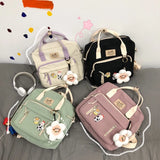 Multifunctional Backpack Teenage Girl Travel Bag Small Schoolbag Women Backpacks