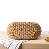 DCOS-Fashion Summer Beach Bag Rattan Basket Bag Women Holiday Bohemian Bag