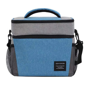 Insulated Cold Ice Bag Aluminum Foil Lunch Box Picnic Bag