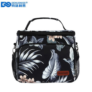 DENUONISS Folding Cooler Bag Insulated Ice Thermal Bag