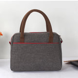 Portable Lunch Bag Insulated Tote Cooler Handbag Bento Pouch