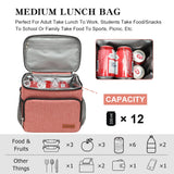 Insulated Cooler Bag Portable Picnic Ice Pack Food Thermo Bag