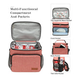 Insulated Cooler Bag Portable Picnic Ice Pack Food Thermo Bag