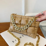 Women's Shoulder Bag with Chain Strap