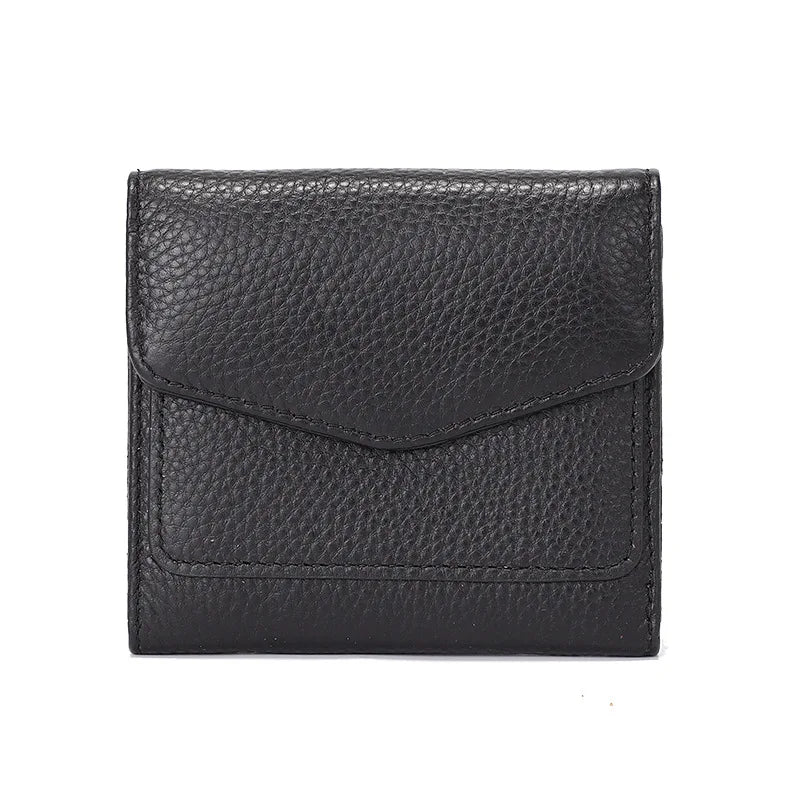 Women's Mini Leather Short Wallet Lovely Small Purse