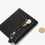 Women's Mini Leather Short Wallet Lovely Small Purse