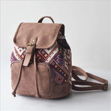 DIDABEAR Women's Backpack Canvas School Bag For Teenagers Girls