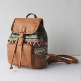 DIDABEAR Women's Backpack Canvas School Bag For Teenagers Girls