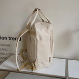 Canvas Women Backpack Anti-theft School Bag