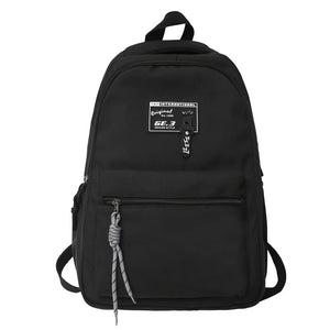 Waterproof Nylon Rucksack for College Boys Student Bookbag School Bag