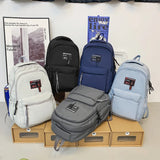 Waterproof Nylon Rucksack for College Boys Student Bookbag School Bag