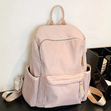Waterproof Nylon Anti-theft School Backpack for Teenage Girls Female Laptop Trav