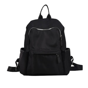 Waterproof Nylon Anti-theft School Backpack for Teenage Girls Female Laptop Trav