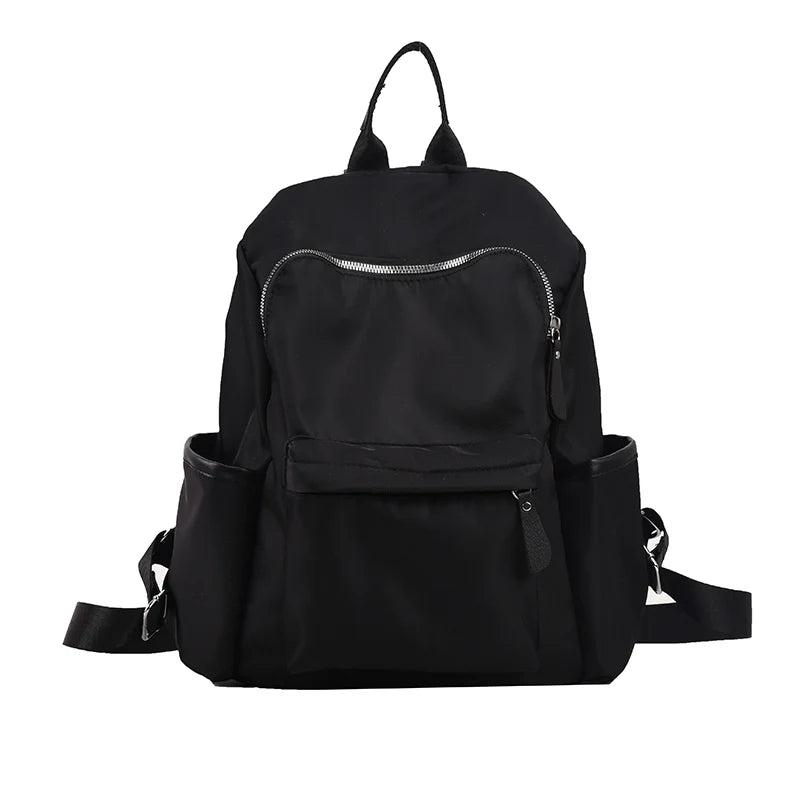 Waterproof Nylon Anti-theft School Backpack for Teenage Girls Female Laptop Trav