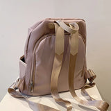 Waterproof Nylon Anti-theft School Backpack for Teenage Girls Female Laptop Trav