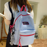 Waterproof Nylon Women's Backpack College Rucksack