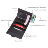 Thin Short Zipper Men's Wallet Small Money Bag