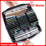 Men's Leather Clutch Wallet Big Money Bag Male Purse Walet