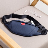 Men's Anti-theft Chest Bag Waterproof Waist Belt Fanny Pack