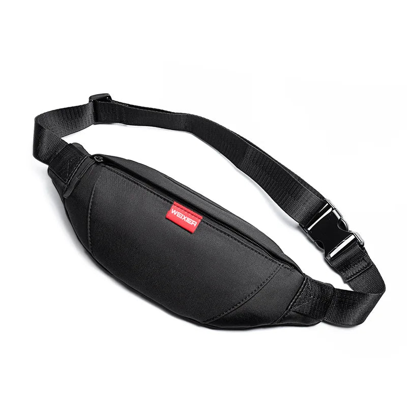 Men's Anti-theft Chest Bag Waterproof Waist Belt Fanny Pack