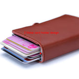 RFID Blocking Men's Wallet Anti-Theft Money Bag Bifold Short Case