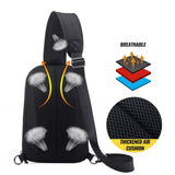 Anti-theft RFID Chest Bag High Splashproof Men's Bag