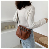 Crossbody Bag Pu Leather Soft Messenger Bags Mini Retro Female Bag