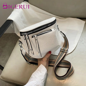 Crossbody Bag Pu Leather Soft Messenger Bags Mini Retro Female Bag