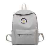 DIGERUI Daisy Small Backpack for School Teenagers Girls Canvas Women Backpack