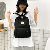 DIGERUI Daisy Small Backpack for School Teenagers Girls Canvas Women Backpack