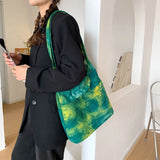 Plush Totes Bags Large Capacity Shoulder Bags Women Girls Handbags