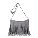 Bohemia Suede Tassel Shoulder Bag Crossbody