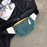 Canvas Banana Fanny Pack Waist Bag Women Waist Pack Phone Pouch