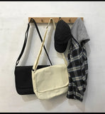 DIGERUI Solid Women's Shoulder Bags High Canvas Ladies Crossbody Bag