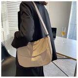 DIGERUI Solid Women Crossbody Bag Waterproof Nylon Shoulder Bag Ladies Handbag