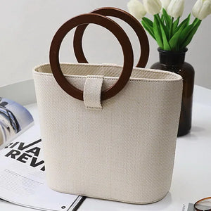 DIINOVIVO Bohemia Style Women's Summer Bags Straw Beach Bag