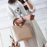 DIINOVIVO Bohemia Style Women's Summer Bags Straw Beach Bag