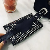 Rivets Waist Pack Fanny Pack Women Waist Bag WHDV0632