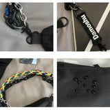 Hip Hop Waist Bag Chain Charm Small Key Bag Shoulder Purse Leg Bag WHDV1521