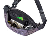 Holographic Reflective Waist Pack for Women