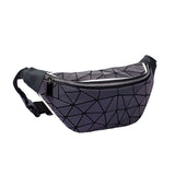 Holographic Reflective Waist Pack for Women