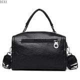 DIXI Shoulder Crossbody Bag Casual Handbags Small Lightweight PU Leather