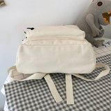 Canvas Backpack Large Daypack School Travel Backpack