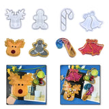 Christmas Silicone Resin Storage Tray Mould for Jewelry Coasters Candy