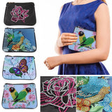 DIY Diamond Painting Clutch Handbag Purse National Style Wallet